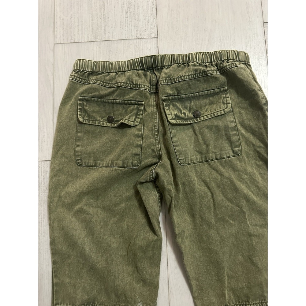 Free People x We The Free Drawstring Pants Sz XS Green - Picture 3 of 9